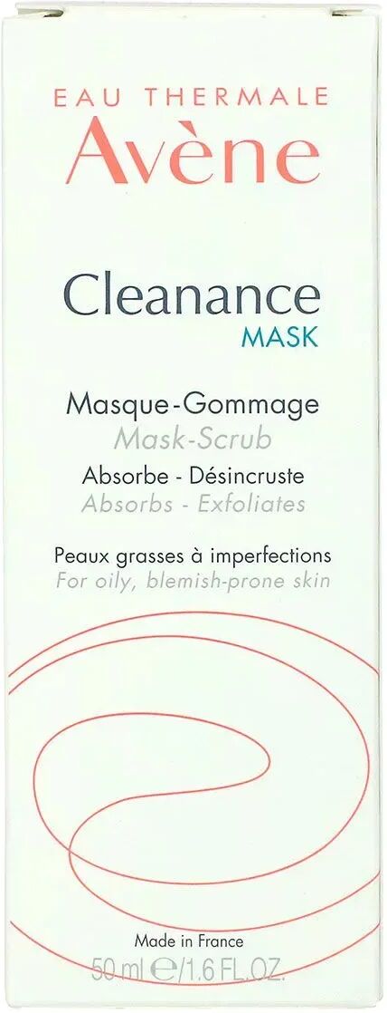 Avène Cleanance Mask Scrub Maschera Esfoliante per Pelle Grassa 50 ml