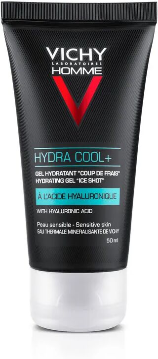 Vichy Homme Hydra Cool+ Gel Idratante Viso Uomo Effetto Ghiaccio 50 ml