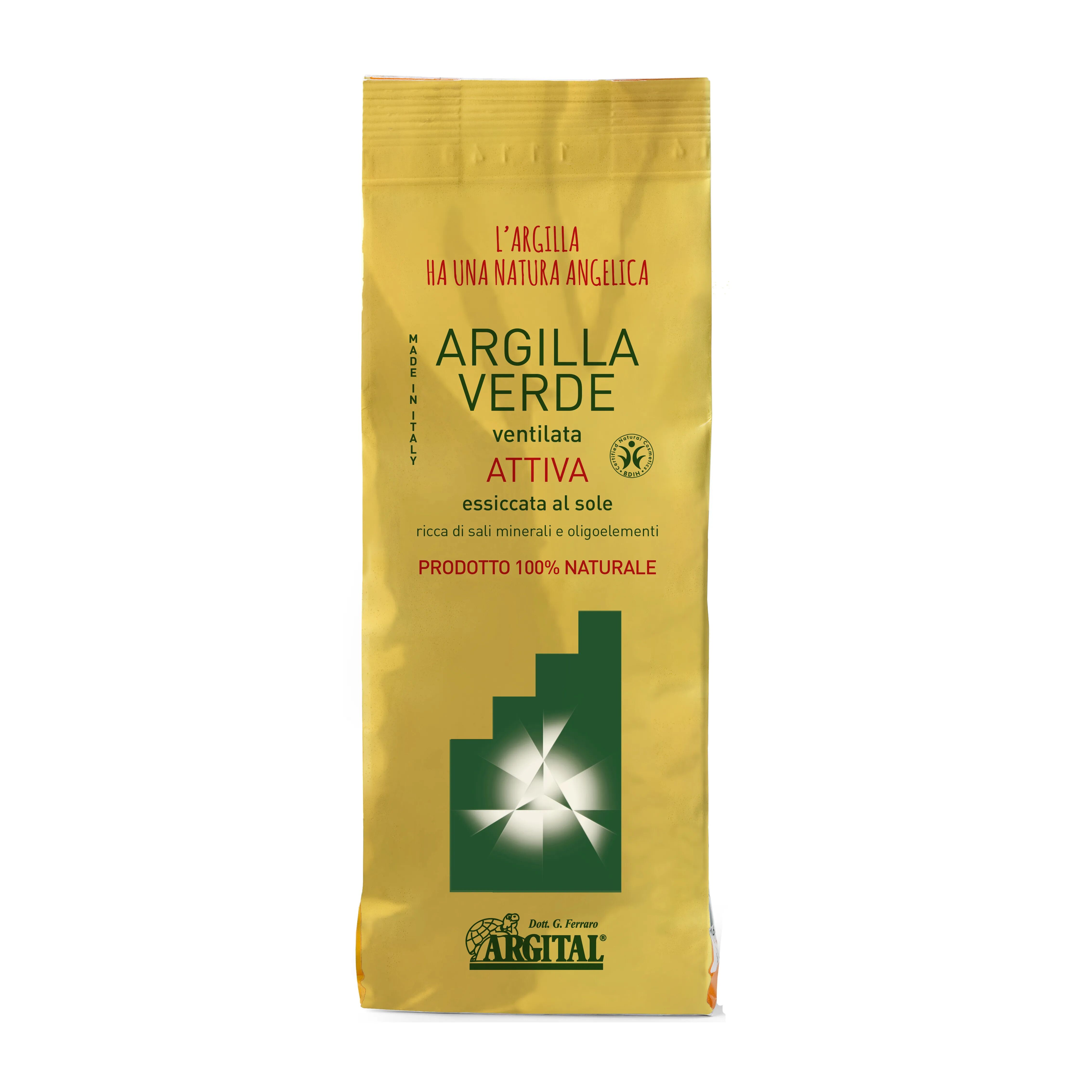 ARGITAL Argilla Verde Ventilata Attiva 500 G