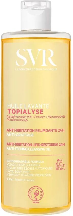 SVR Topialyse Olio Lavante Pelle Secca e Atopica 400 ml