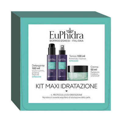 Kit Massima Idratazione Euphidra - Set di Cura della Pelle - Idratazione Profonda Kit Massima Idratazione Euphidra - Set di Cura della Pelle - Idratazione Profonda