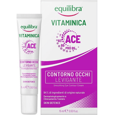 Equilibra Vitaminica ACE Viso Contorno Occhi Levigante 15 ml Equilibra Vitaminica ACE Viso Contorno Occhi Levigante 15 ml