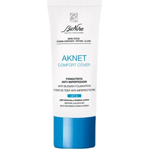 bionike aknet comfort cover 101 fondotinta anti-imperfezioni 30 ml