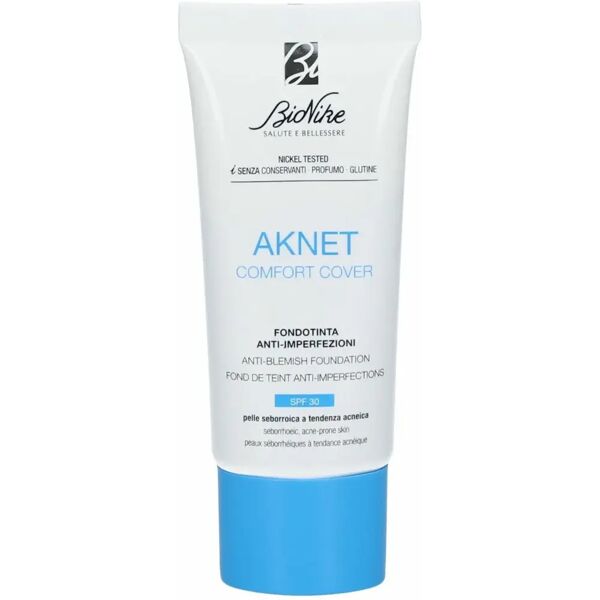 bionike aknet comfort cover 103 fondotinta anti-imperfezioni 30 ml