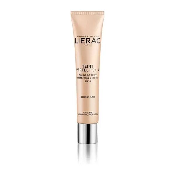 lierac teint perfect skin fondotinta fluido perfezionatore 01-beige clair 30 ml