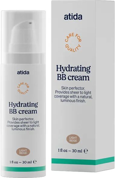 atida hydrating bb cream light beige crema colorata chiara 30 ml