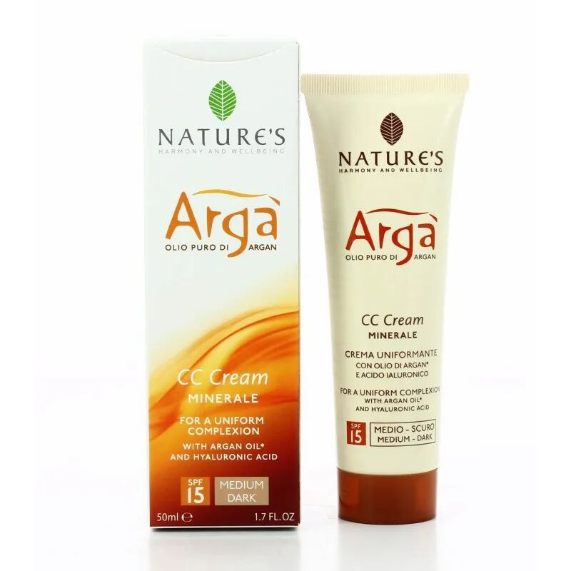 NATURE'S Argà CC Crema Minerale Uniformante Medio-Scura 50 ml