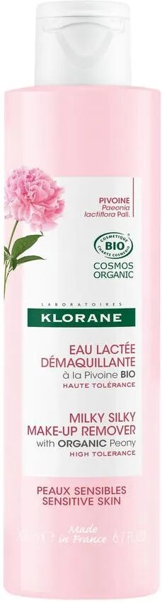 Klorane Acqua Latte Struccante alla Peonia BIO per Pelle Sensibile 200 ml