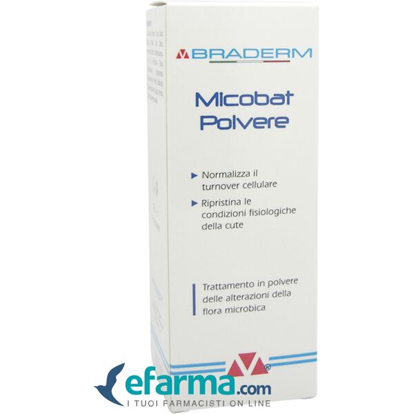 braderm micobat polvere antimicotica 75 g