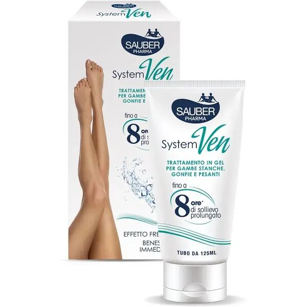 sauber systemven fresh gel benessere gambe 125 ml