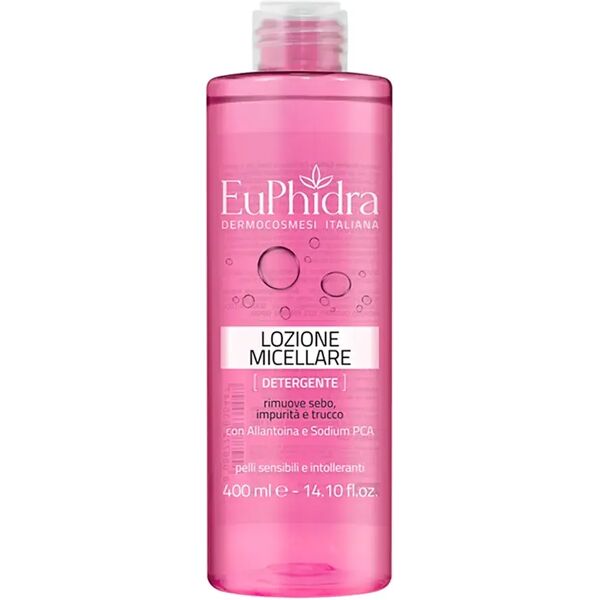 euphidra lozione micellare detergente viso 400 ml