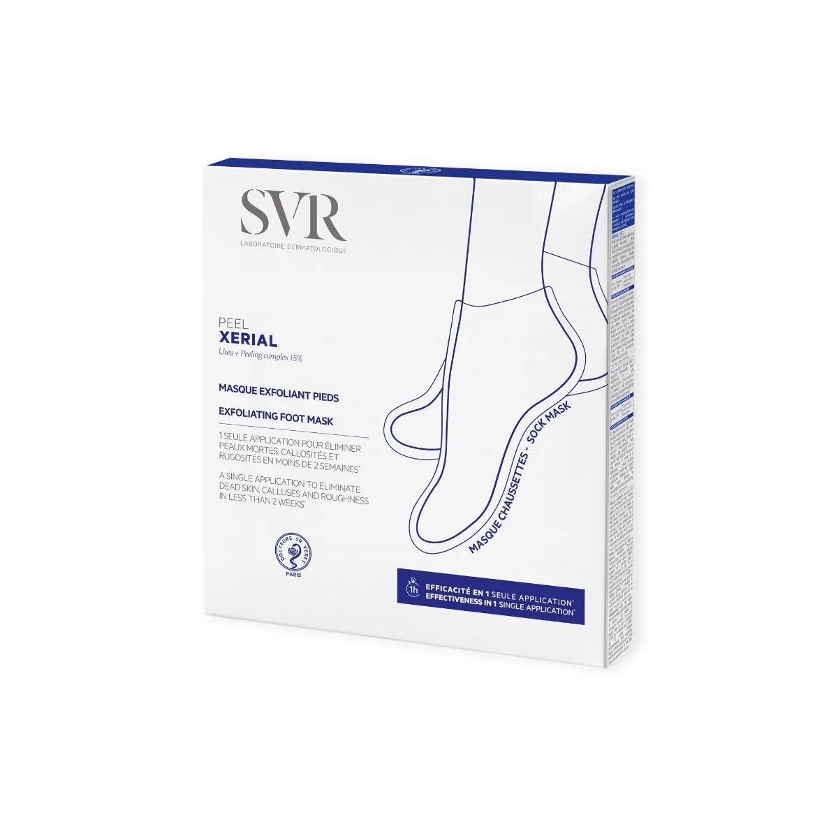 svr xerial peel maschera esfoliante piedi 2 pezzi