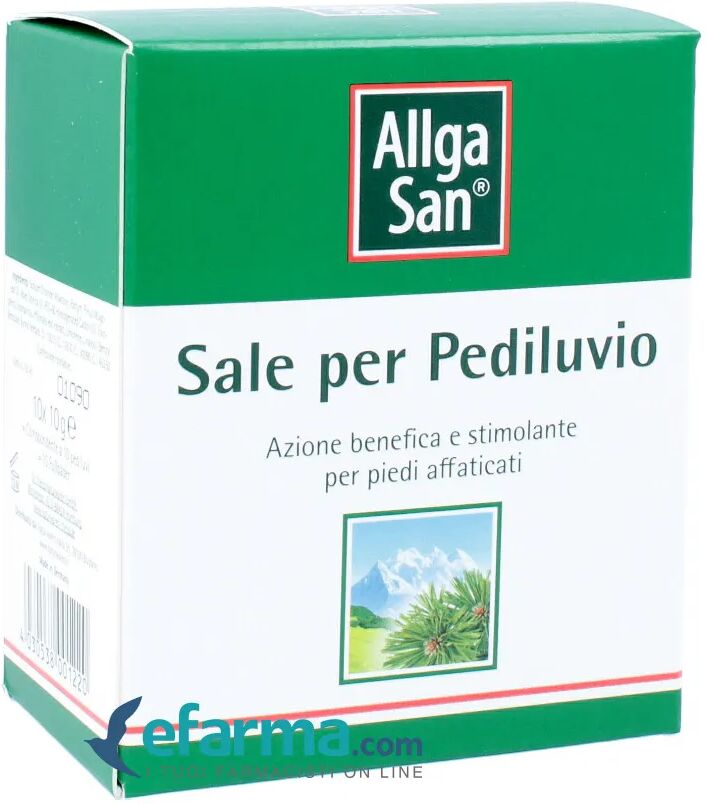 allga san naturwaren allgasan sali per pediluvio 100 g