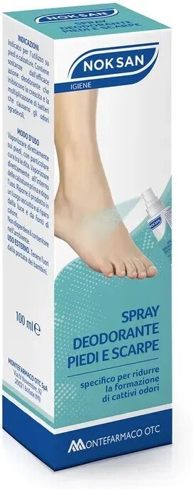 nok san deodorante spray piedi e scarpe 100 ml