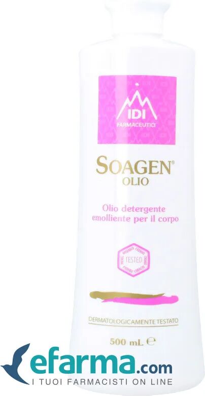 Idi Soagen Olio Detergente Emolliente Pelle Secca 500 ml