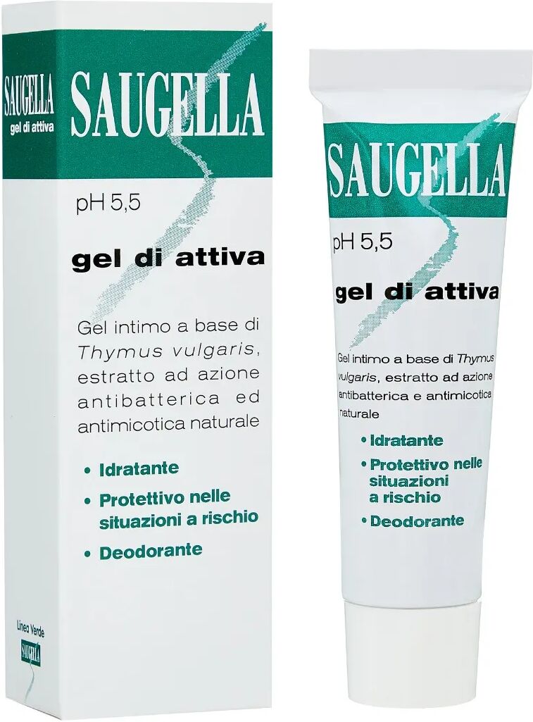 Saugella Gel di Attiva Lubrificante Intimo pH 5.5 Flacone 30 ml