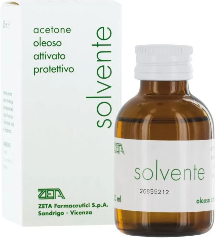 ZETA FARMACEUTICI Zeta Acetone Solvente Oleoso Attivato Protettivo 50 ml