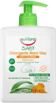 Equilibra Baby Detergente Mani e Viso Anti-Lacrima per Bambini 250 ml