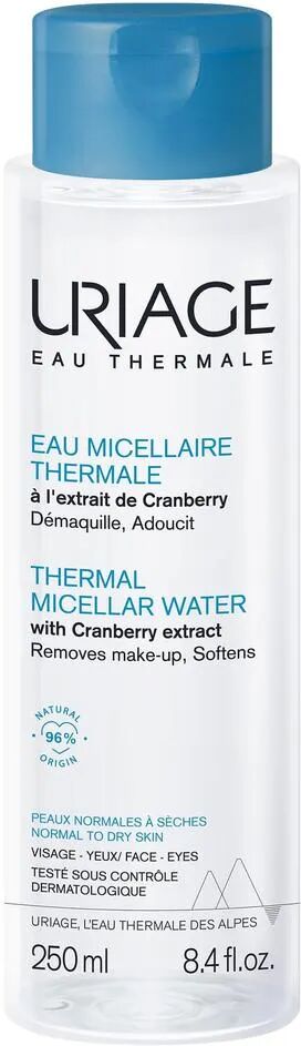 Uriage Eau Micellaire Thermale Acqua Micellare Detergente Pelle Normale e Secca 250 Ml