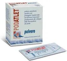 Podatlet Polvere Adsorbente Epidermide Piedi 24 Bustine 3 g