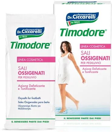 Timodore Sali Ossigenati Per Pediluvio Defaticante Tonificante Piedi 400 g