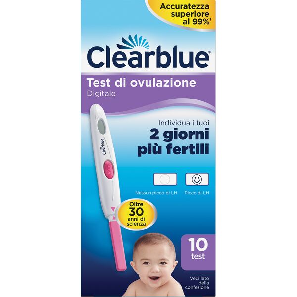 clearblue test di ovulazione digitale 10 stick