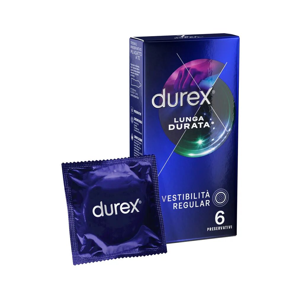 Durex Lunga Durata Preservativi Ritardanti 6 Pezzi