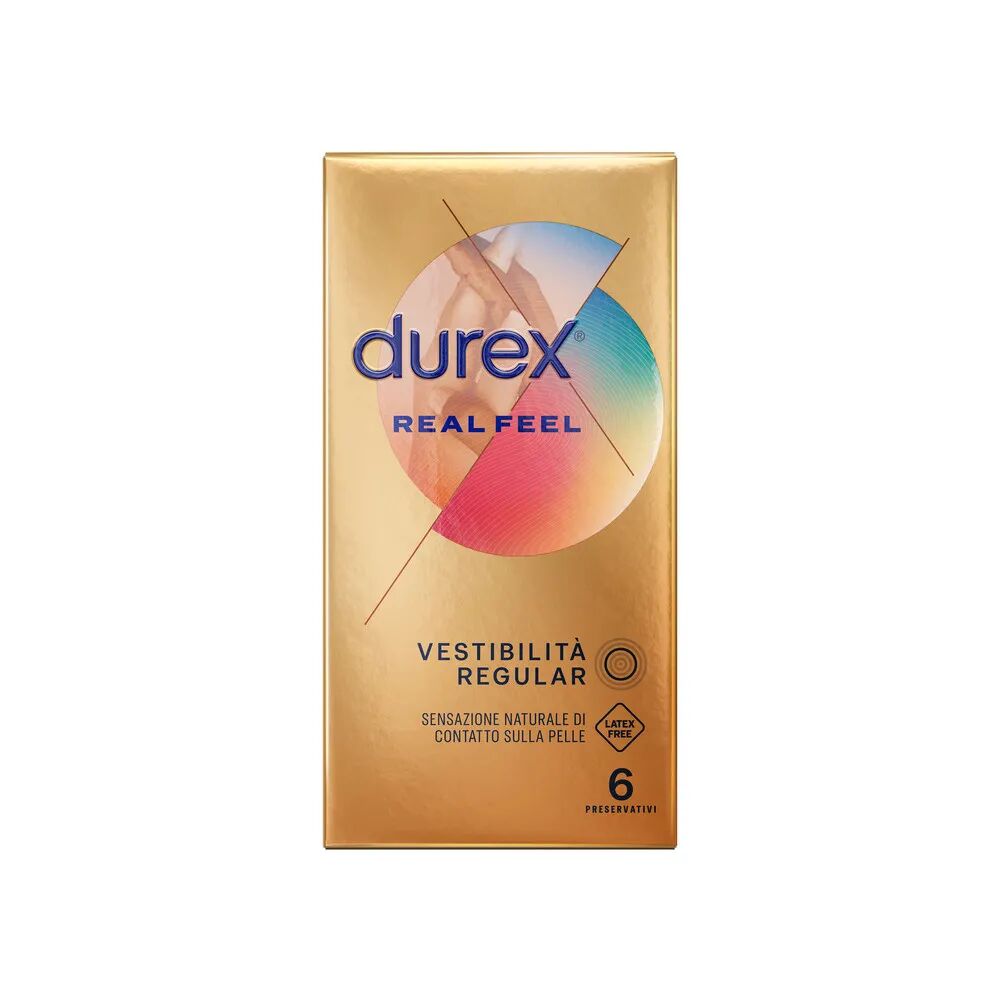 Durex Real Feel Profilattici Sottili 6 Pezzi