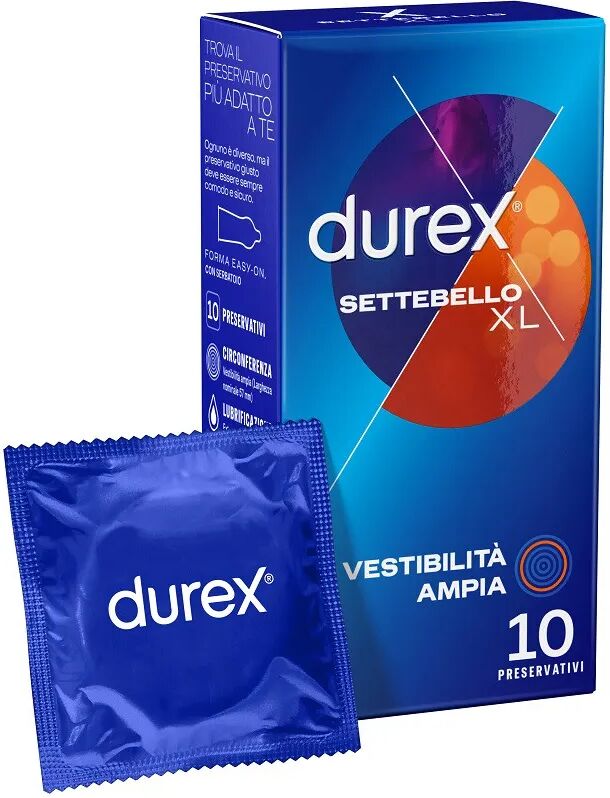 Durex Settebello XL 10 Profilattici Extra-large