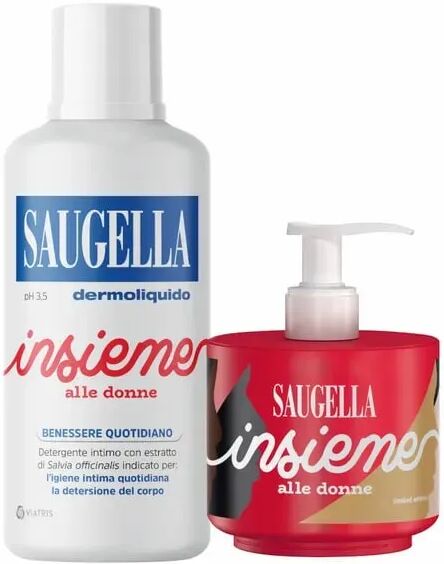 Saugella Detergente Dermoliquido Edizione Limitata 500 ml + Omaggio 150 ml