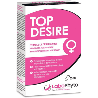 Gel stimolante TopDesire Labophyto 50ml - Per clitoride e donne Gel stimolante TopDesire Labophyto 50ml - Per clitoride e donne