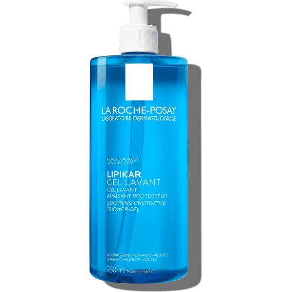 la roche posay lipikar gel doccia detergente lenitivo 750 ml