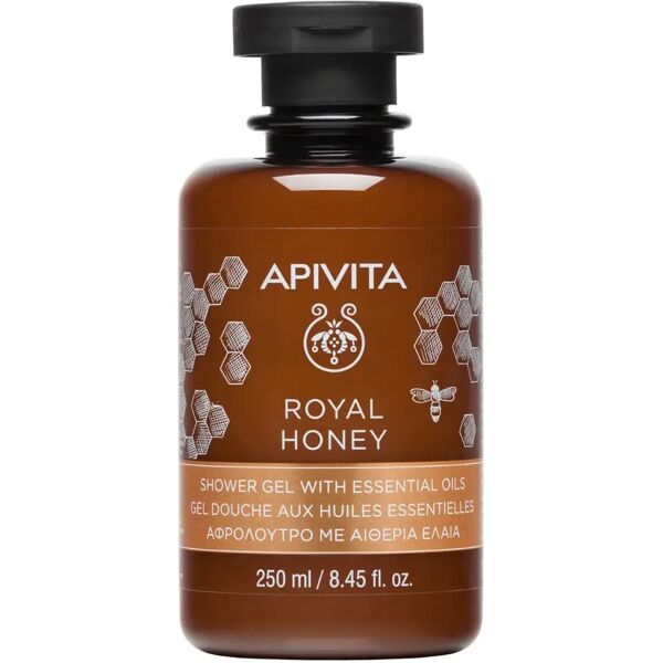 apivita royal honey gel doccia cremoso con oli essenziali 250 ml