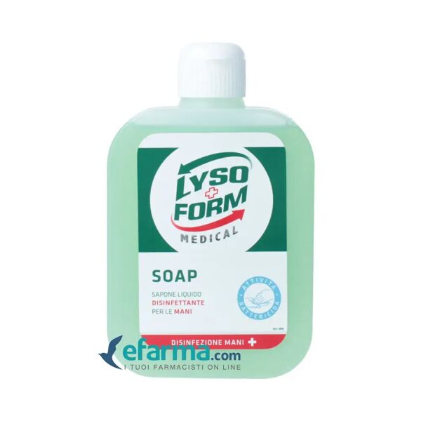lysoform medical sapone liquido disinfettante e detergente mani 300 ml