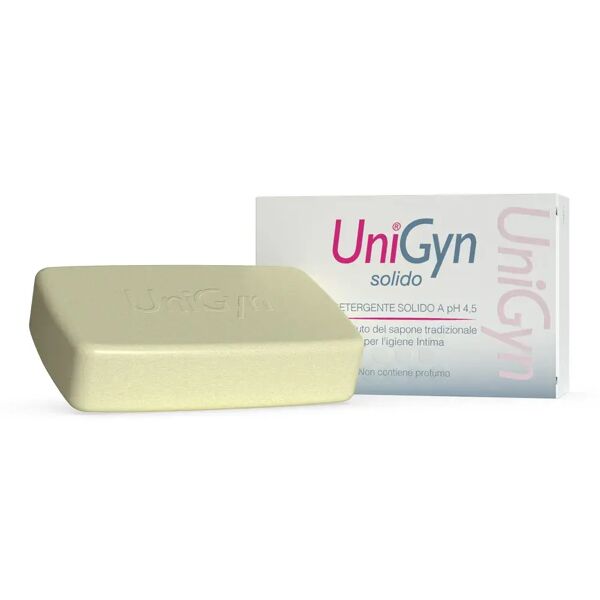 unigyn solido sapone detergente ph 4.5 igiene intima 100 g