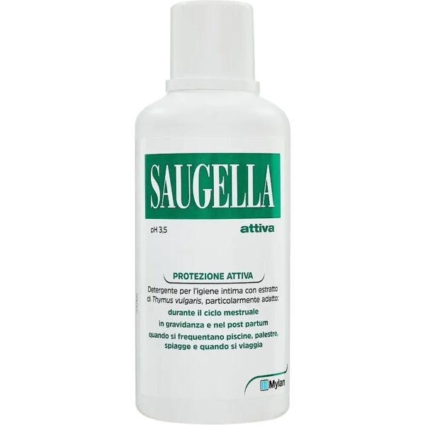 saugella attiva detergente intimo ph 3.5 antibatterico 500 ml