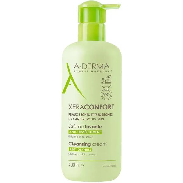 a-derma xeraconfort crema detergente lavante pelle secca e molto secca 400 ml