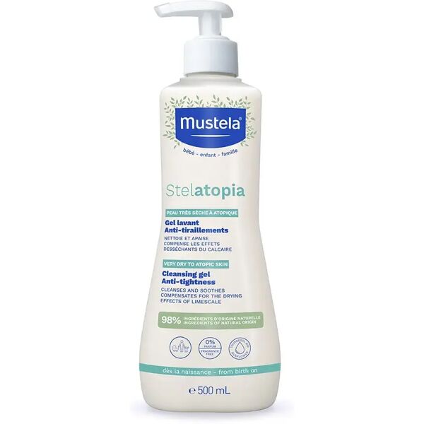 mustela stelatopia gel detergente pelle atopica 500 ml