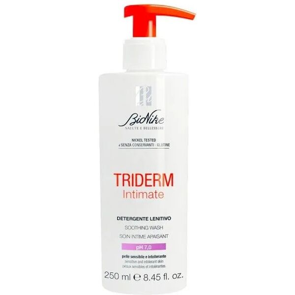 bionike triderm intimate detergente intimo lenitivo ph 7 250 ml