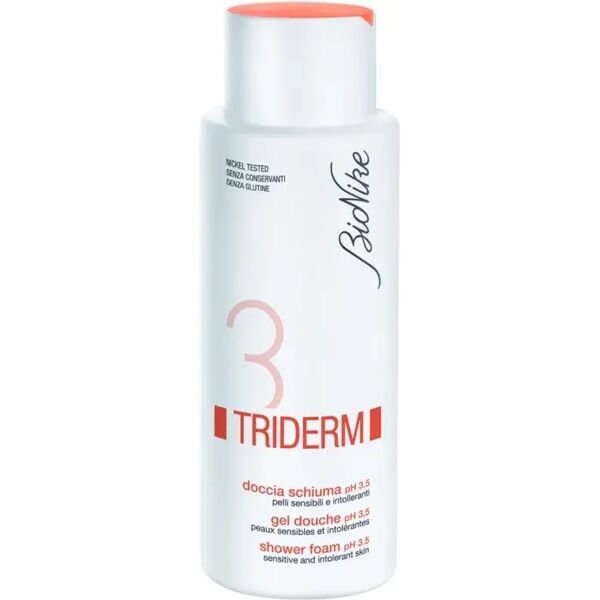 bionike triderm doccia schiuma ph 3,5 detergente corpo promo 400 ml