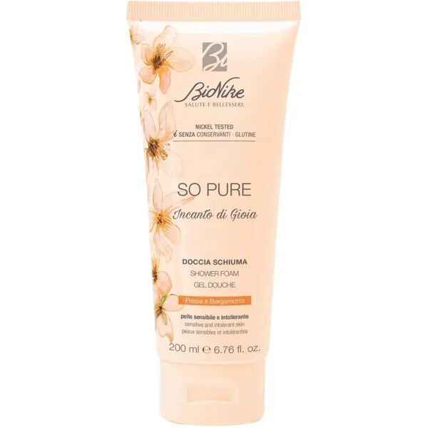 bionike so pure doccia schiuma incanto di gioia 200 ml