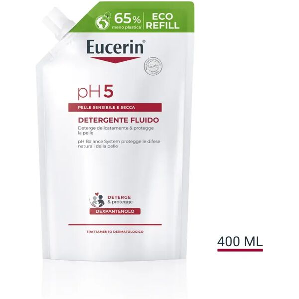 eucerin ph5 refill olio detergente doccia 400 ml