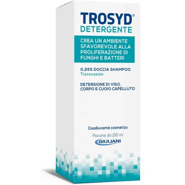 trosyd detergente antimicotico viso corpo cuoio capelluto 150 ml