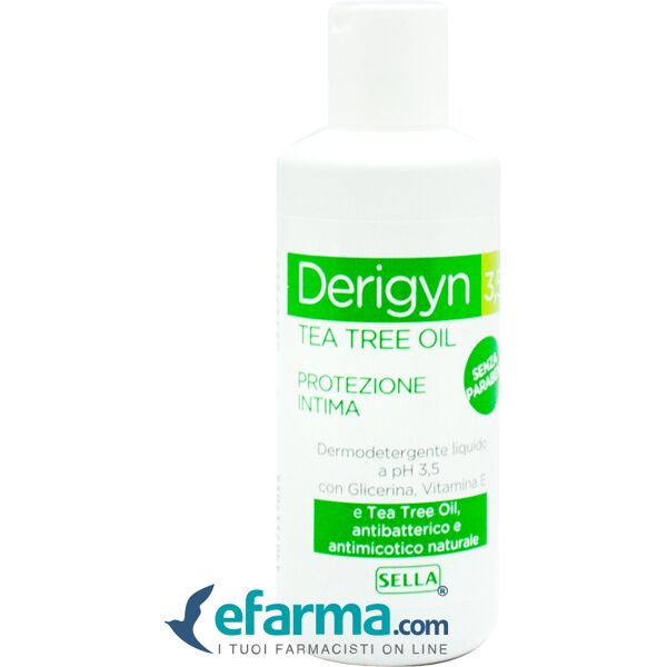 sella derigyn tea tree oil detergente intimo antibatterico 300 ml