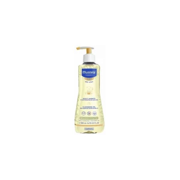 mustela olio da bagno detergente pelle secca 500 ml