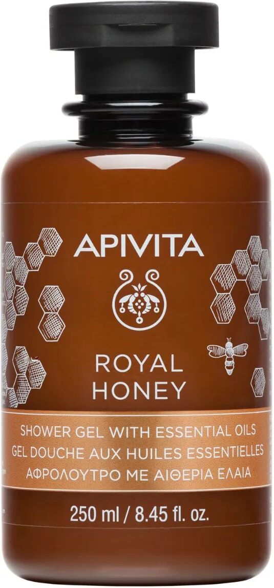 apivita royal honey gel doccia cremoso con oli essenziali 250 ml