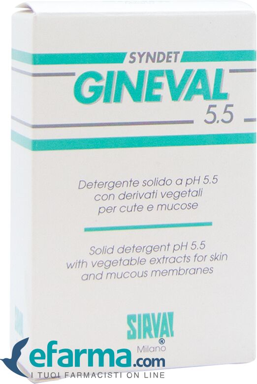 gineval sapone ph 5,5 detergente antibatterico igiene intima 100 g