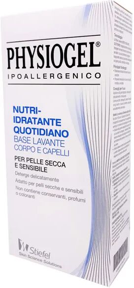 physiogel nutri-idratante base lavante corpo e capelli 250 ml