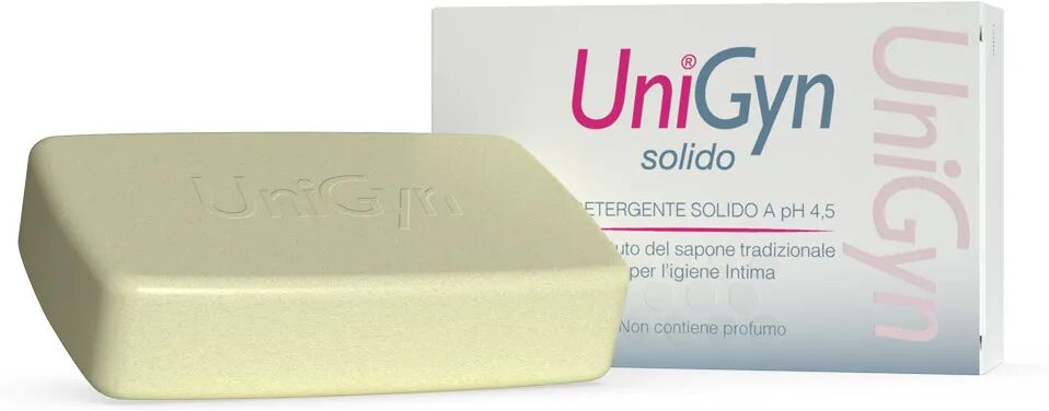 unigyn solido sapone detergente ph 4.5 igiene intima 100 g