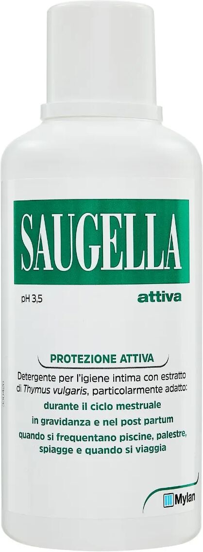 saugella attiva detergente intimo ph 3.5 antibatterico 500 ml